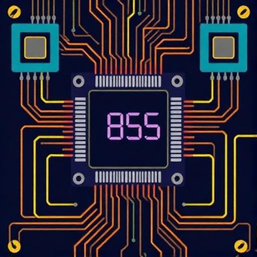 AI Generated Illustration for Class 12th hsc board Computer science part 2 chapter introduction to microprocessor and organisations of 8085 Explained