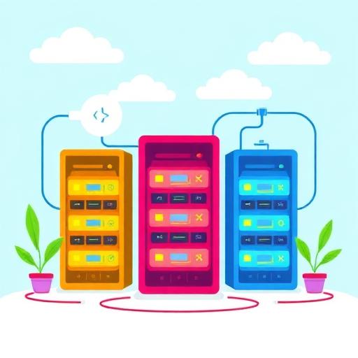 AI Generated Illustration for How Do MCP Servers Work Explained