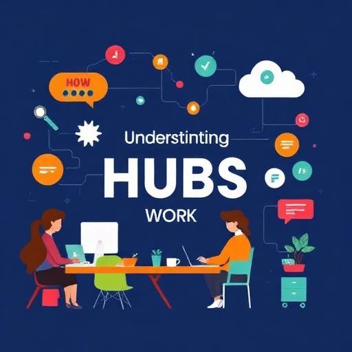 AI Generated Illustration for Understanding How Hubs Work