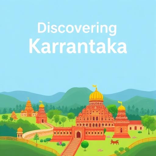 AI Generated Illustration for Discovering Karnataka: A Brief Overview