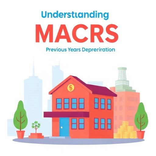 AI Generated Illustration for Understanding MACRS Previous Years Depreciation