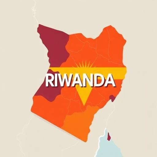 AI Generated Illustration for Understanding the Map of Rwanda