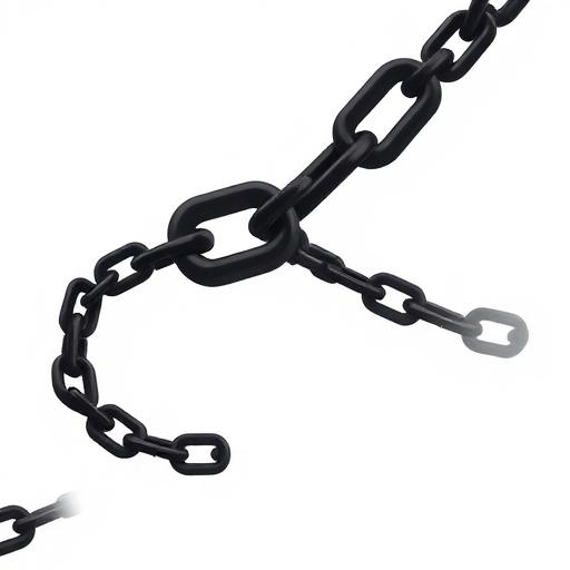AI Generated Illustration for What Is a Black Chain and What Are Its Uses?